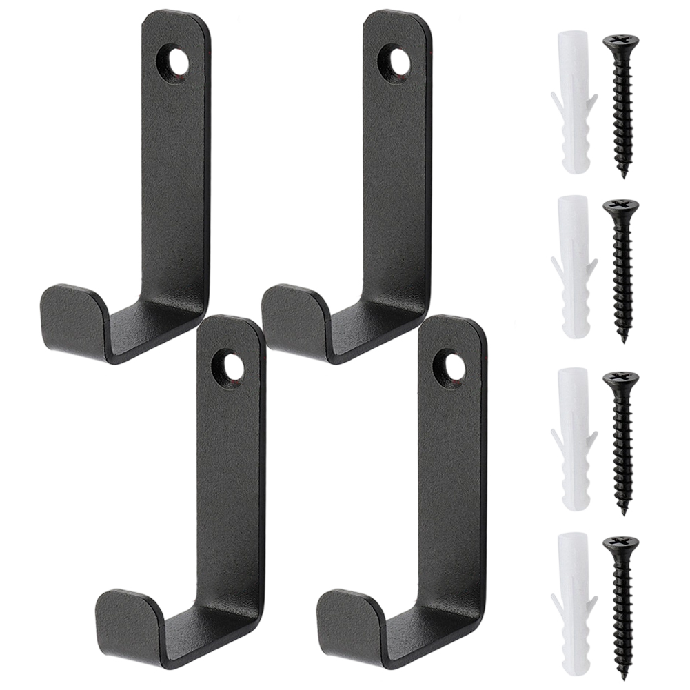 Commercial Kitchen Rack - 4 adet duvar kancaları mutfak depolama