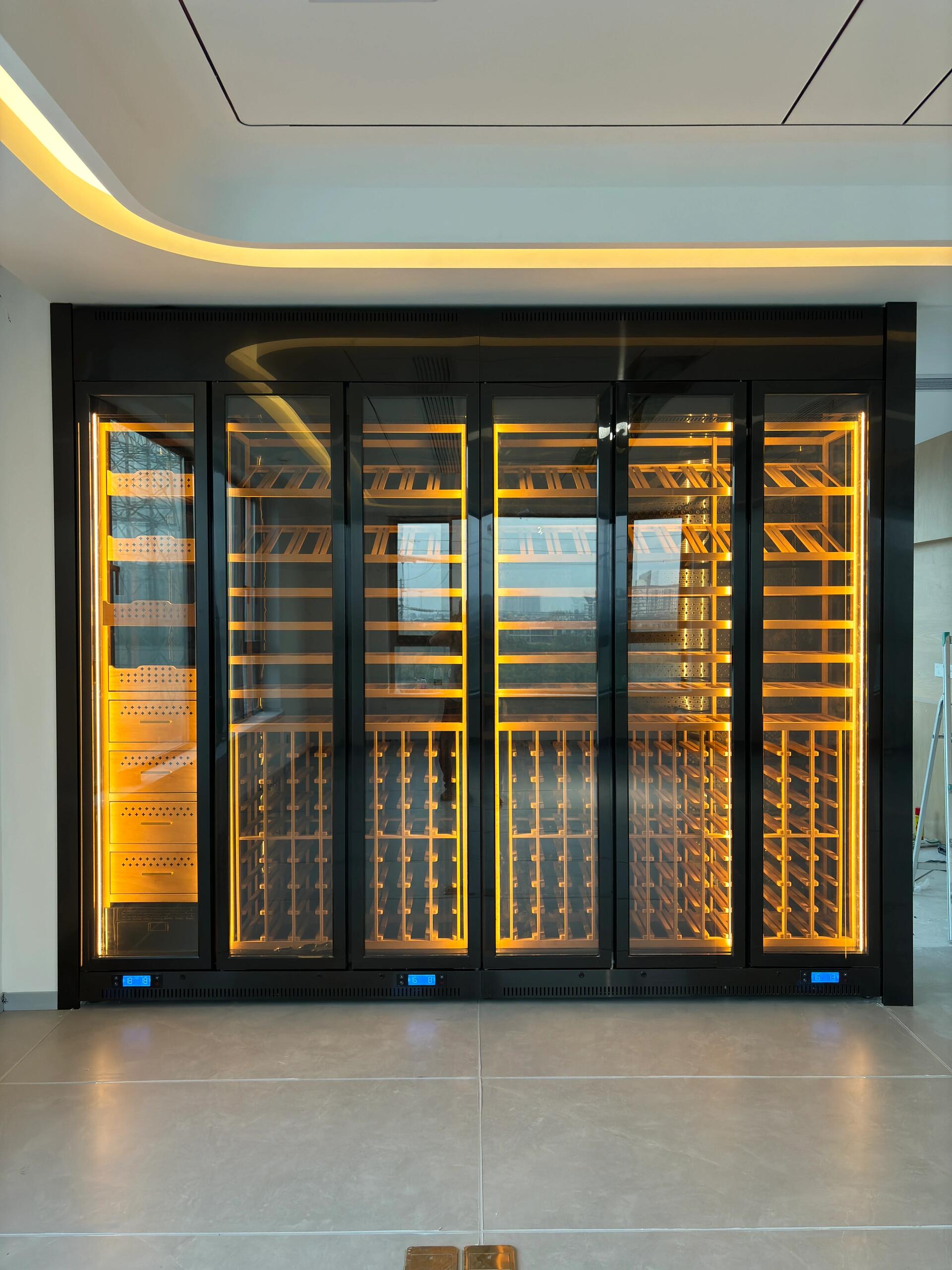 Commercial Kitchen Zones - Ticari Şarap Soğutucu Dolabı Ankastre Şarap