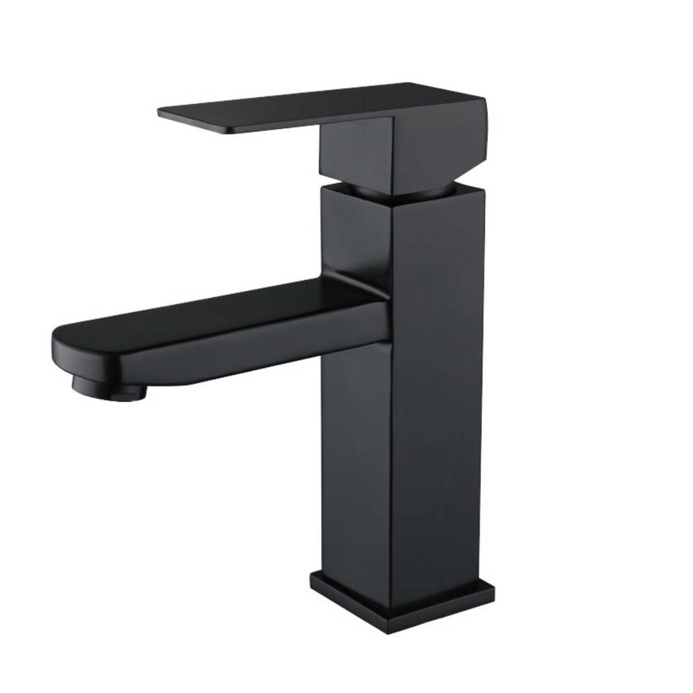Commercial Kitchen Faucets - Siyah Banyo Muslukları Sıcak ve Soğuk