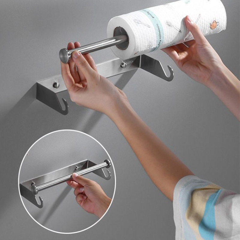 Commercial Kitchen Towels - Paslanmaz Çelik Mutfak Kağıt Havlu Tutucu