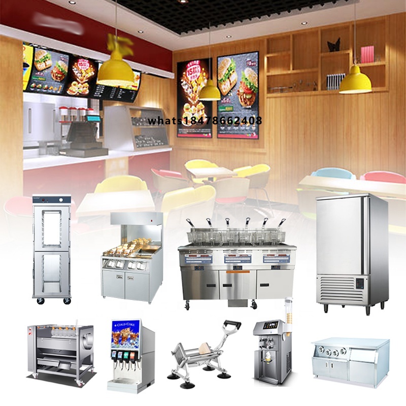 Commercial Kitchen Set - CHEFMAX Ticari Kfc Mcdonalds Burger Restoran