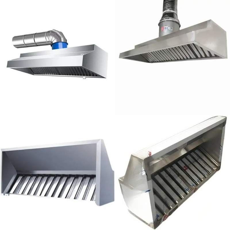 Commercial Exhaust Hood - Kitlalong Ticari Paslanmaz Çelik Duman Çıkışlı