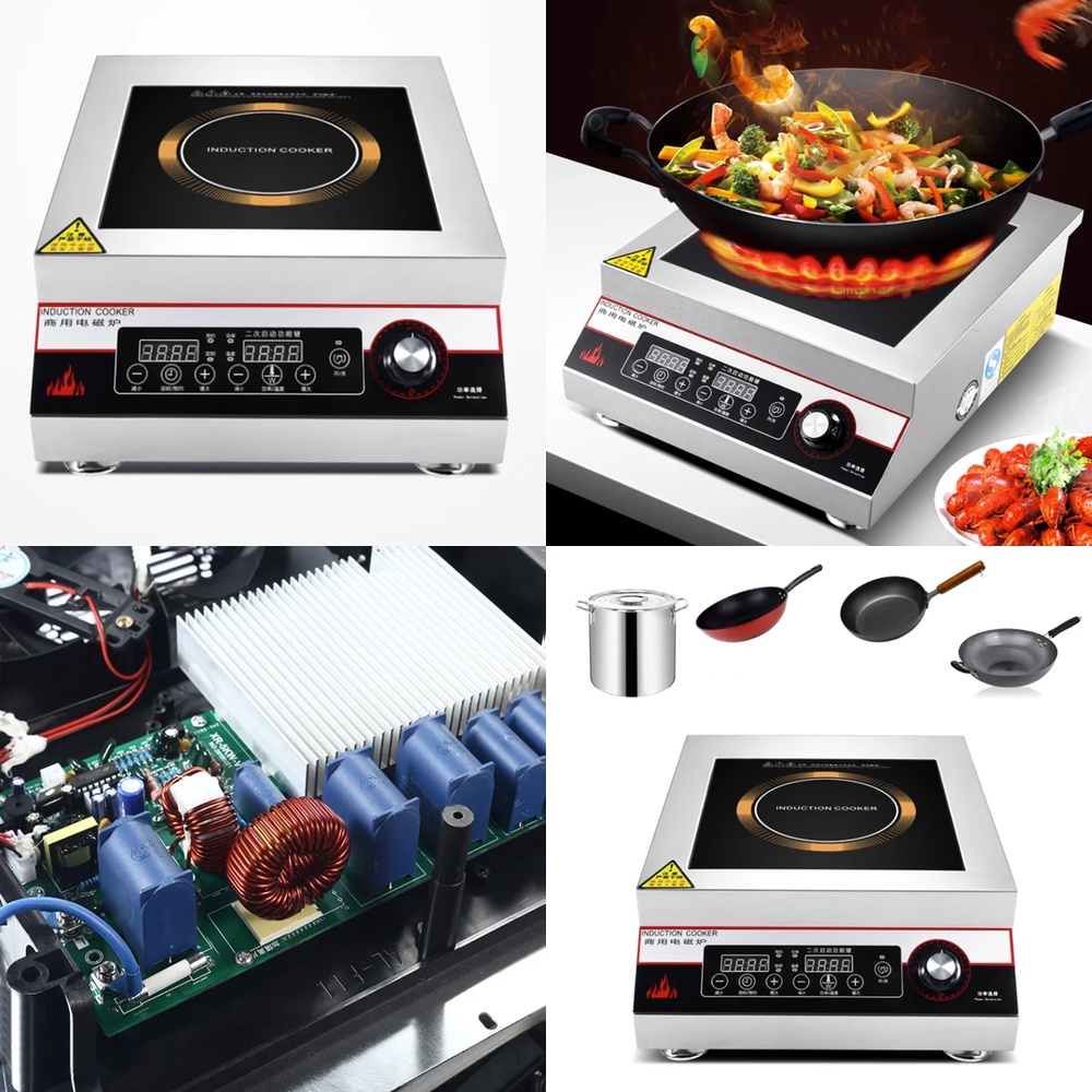 Commercial Kitchen Zones - 5000W Ticari Mutfak Kullanımı İçin Tek