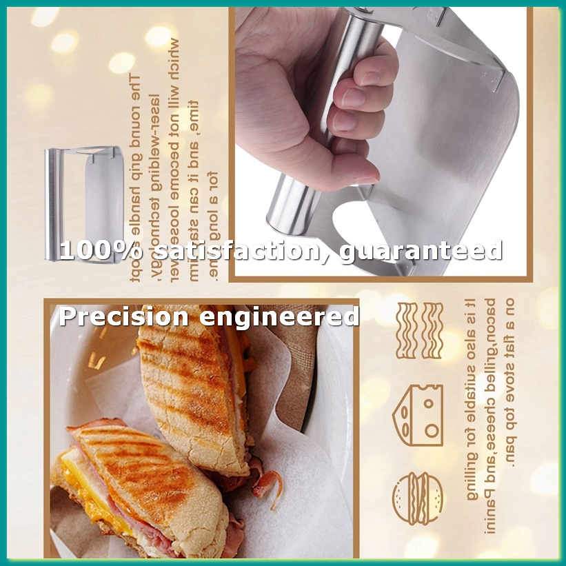Commercial Kitchen Usa - Mutfak Paslanmaz Çelik Biftek Tartısı/Saplı Bacon