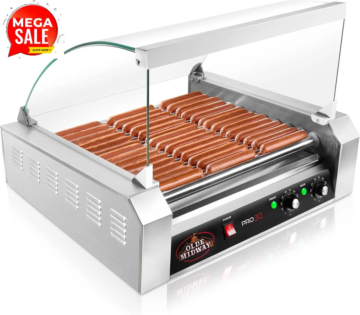 Hot Dog Roller Grill - BestsellerElectric 30 Hot Dog 11 Rulolu