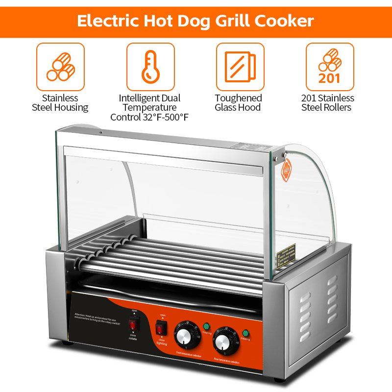 Elektrikli Paslanmaz Çelik Sos - Hot Dog Roller Grill incelemesi ve fiyatı