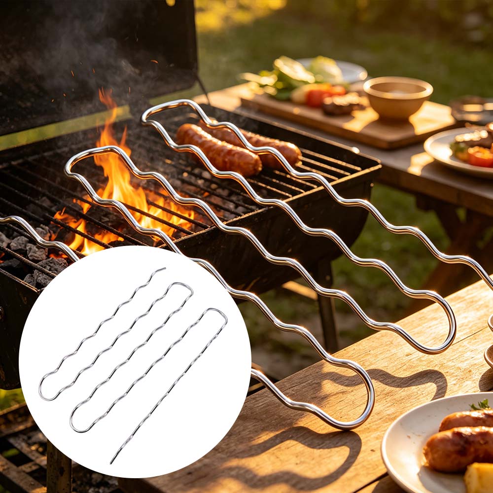 Paslanmaz Çelik Barbekü Sosis  - Hot Dog Roller Grill incelemesi ve fiyatı