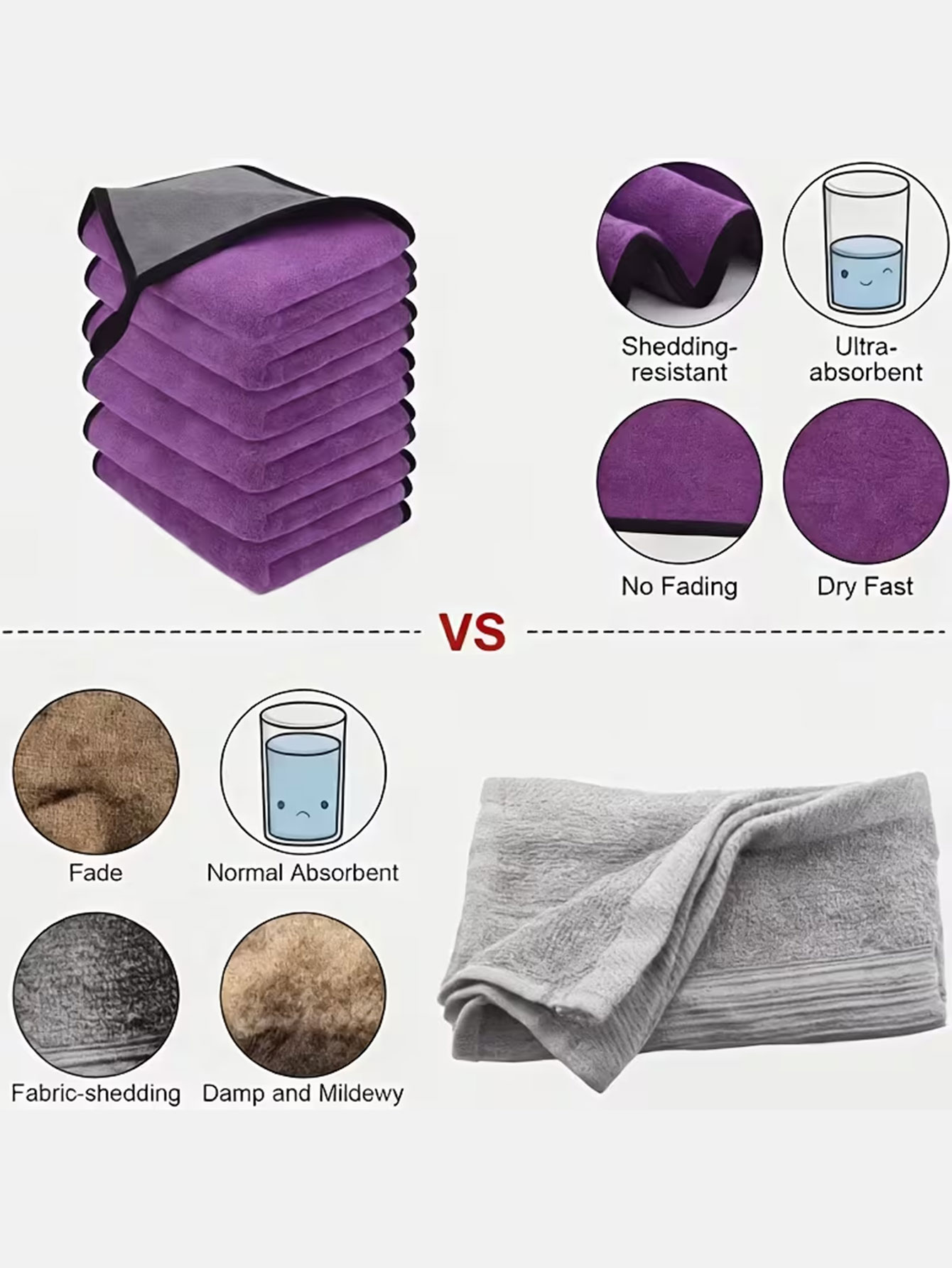 10'lu Paket Çift Taraflı Merca - Commercial Kitchen Towels incelemesi ve fiyatı