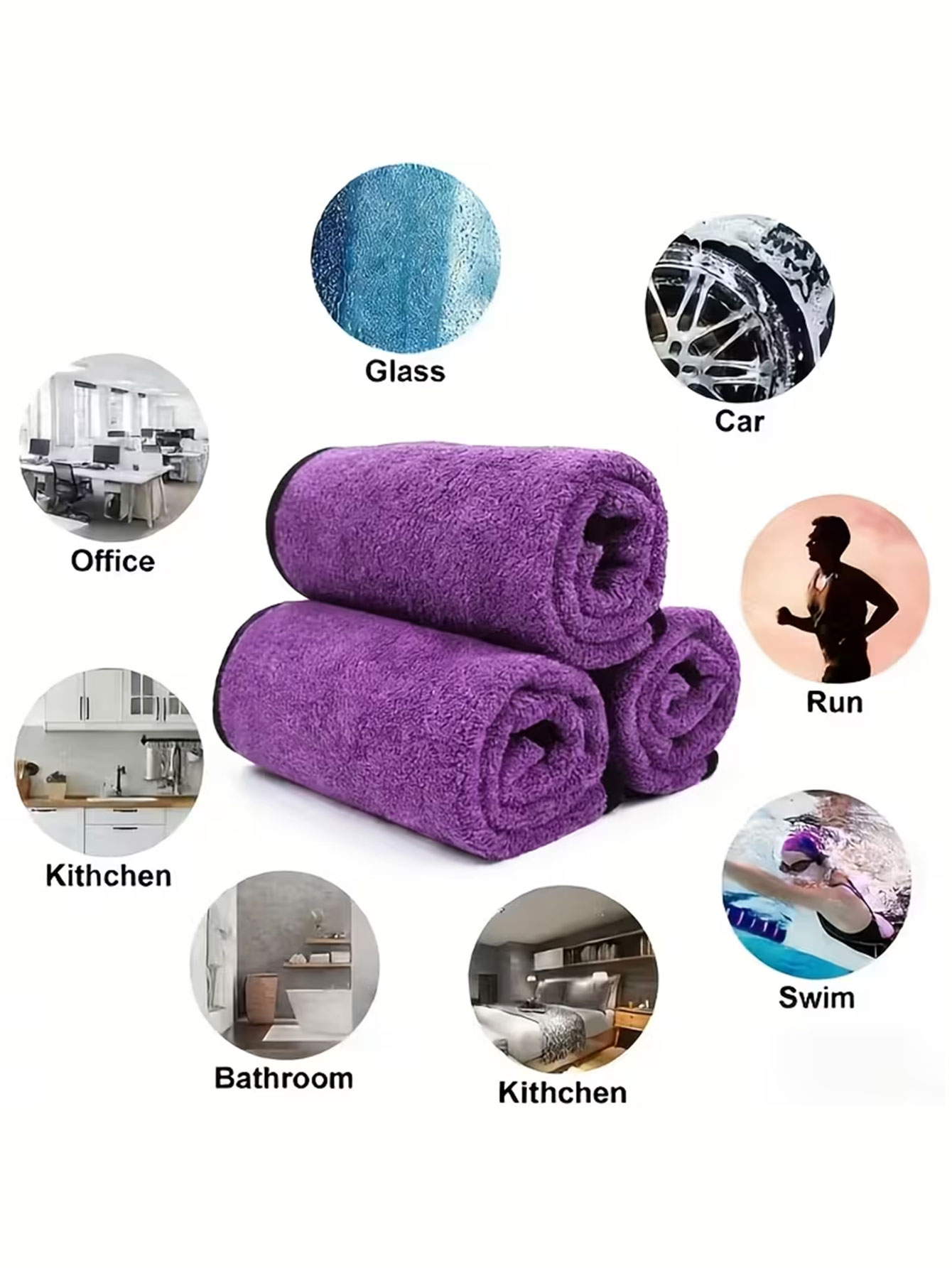 10'lu Paket Çift Taraflı Merca - Commercial Kitchen Towels incelemesi ve fiyatı