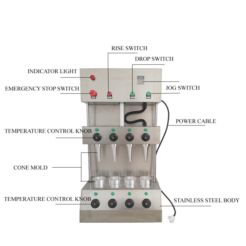 Elektrikli Koni Pizza Yapma ve - Donut Making Machine incelemesi ve fiyatı