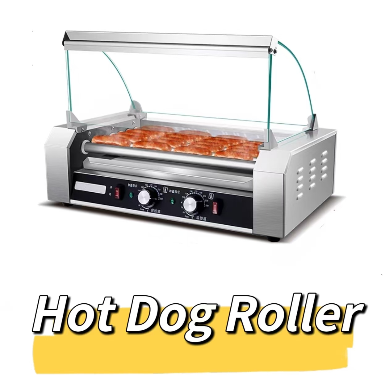 Kamp, Parti ve Ev İçin Çift Sı - Hot Dog Roller Grill incelemesi ve fiyatı