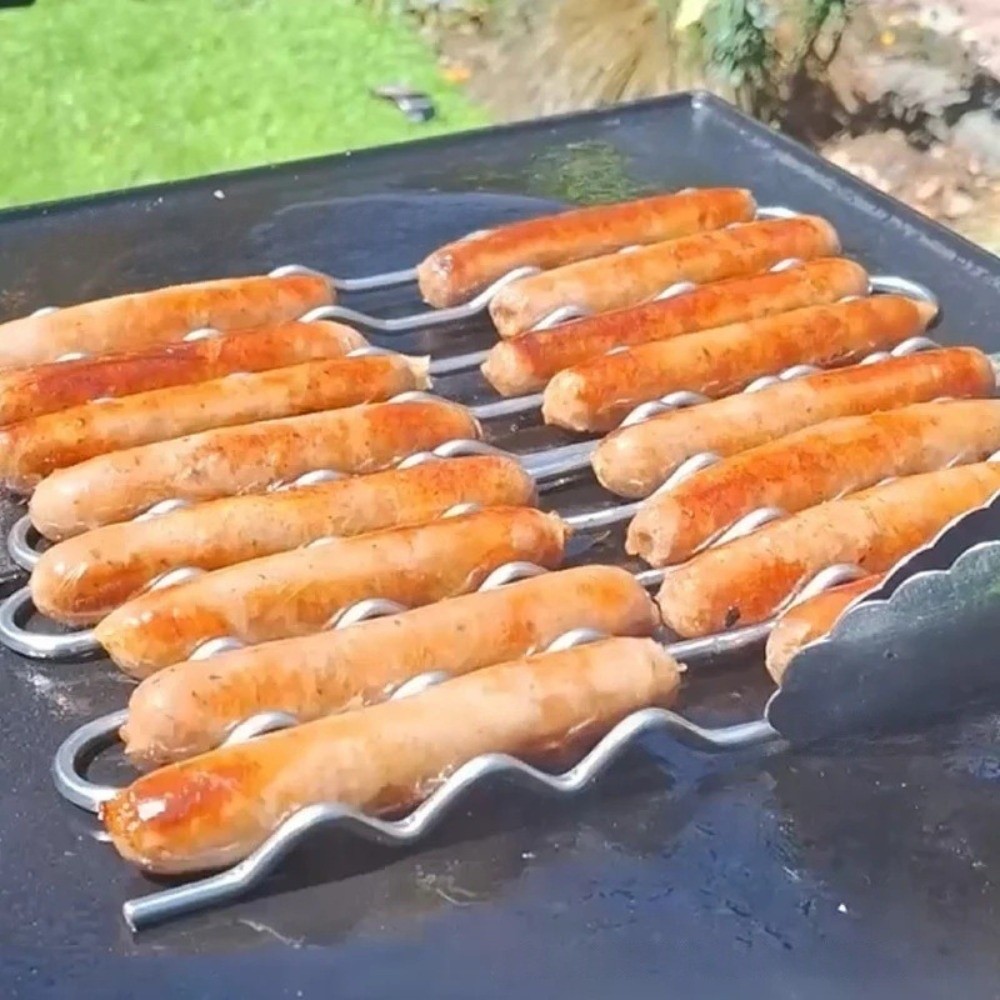 Paslanmaz Çelik Barbekü Sosis  - Hot Dog Roller Grill incelemesi ve fiyatı
