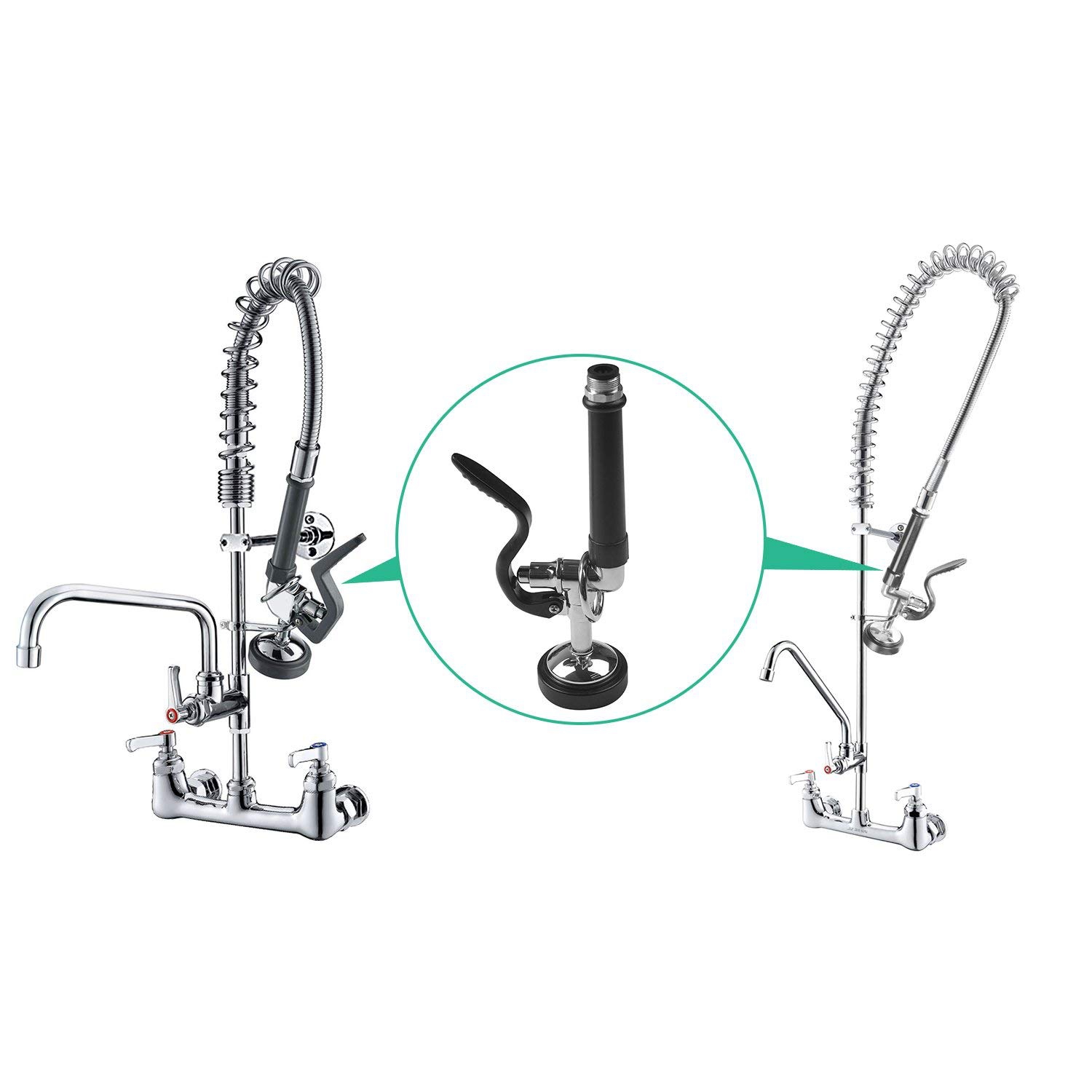 Stokta Ön Durulama Püskürtücü  - Commercial Kitchen Faucets incelemesi ve fiyatı