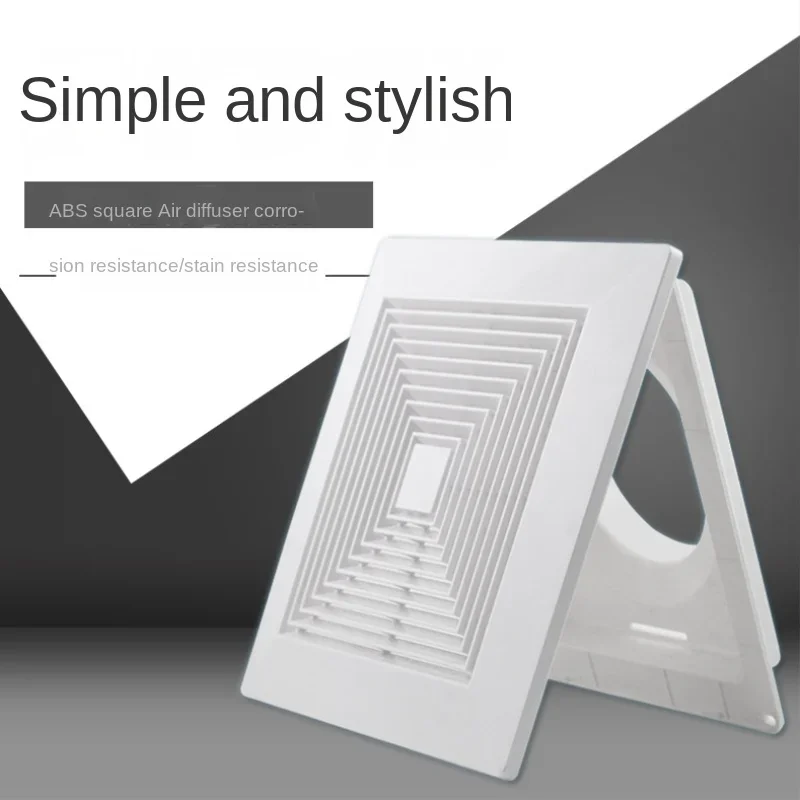 1 adet ABS kare difüzör klima  - Commercial Exhaust Hood incelemesi ve fiyatı