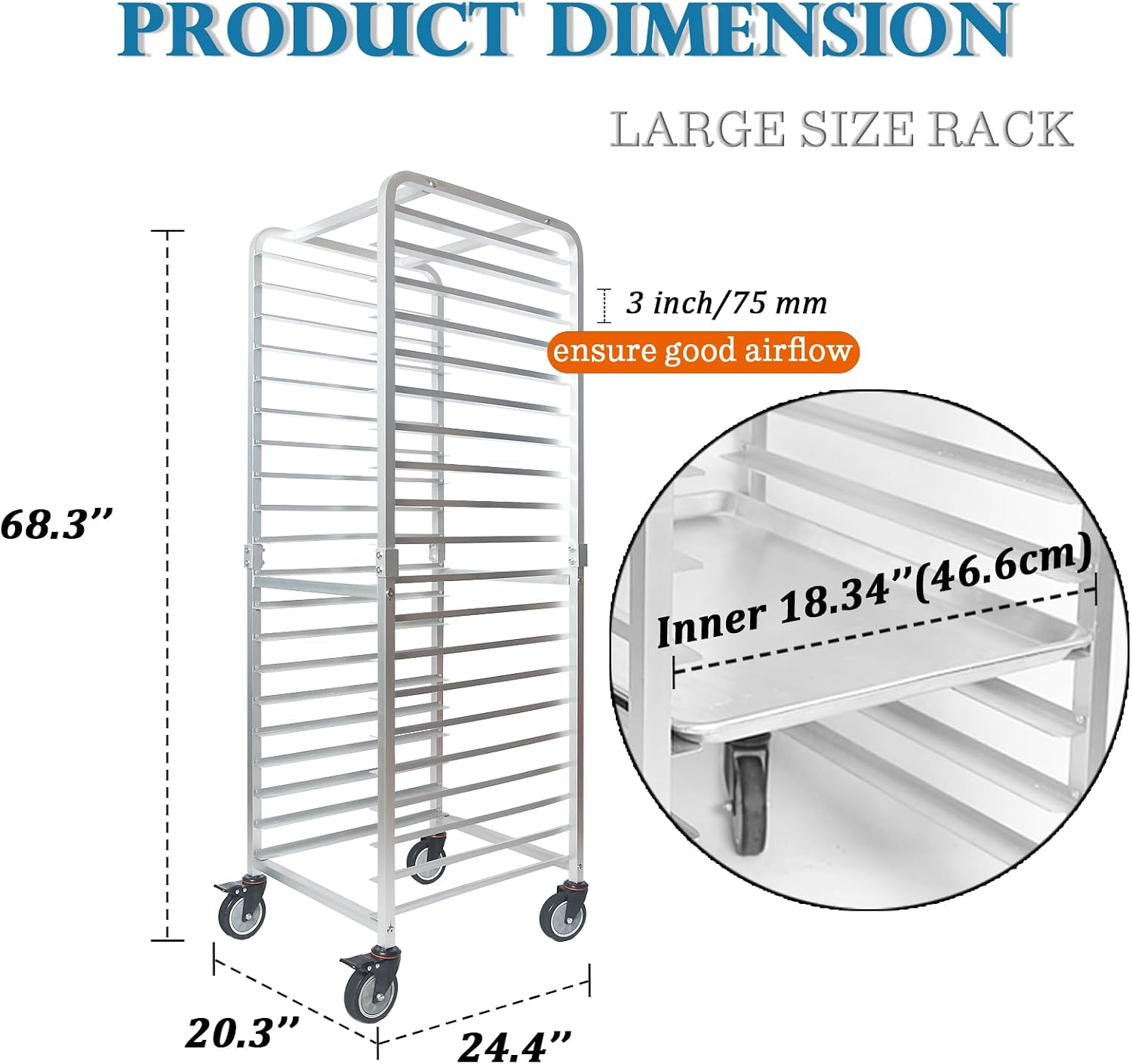 Ticari 20 Katmanlı Paslanmaz Ç - Commercial Kitchen Rack incelemesi ve fiyatı